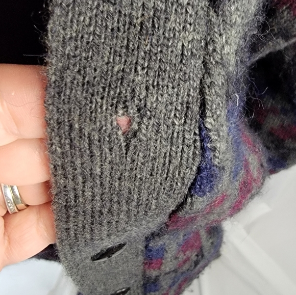 Artesanias Illary Alpaca Wool Cardigan Sweater - Picture 5 of 5